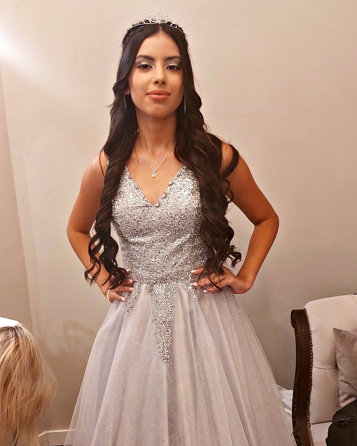 Maquillaje y peinado para 15 años